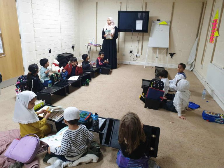 Class room of Al-Arqam arabic school