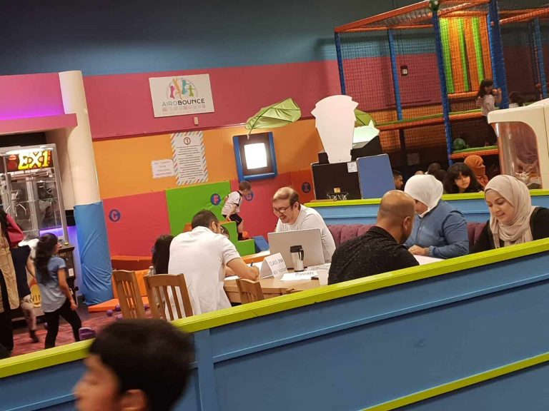 Parents evening at Al-Arqam Arabic school