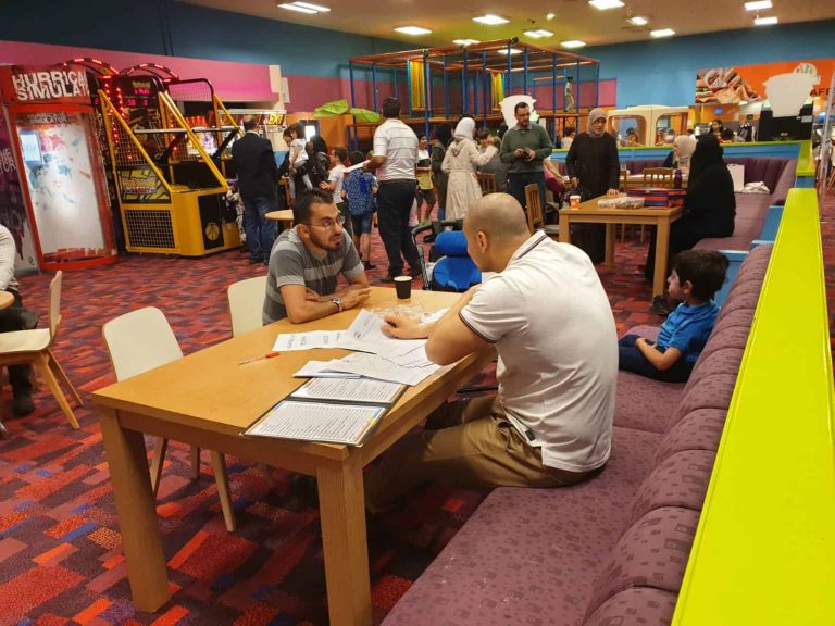 Parents evening at Al-Arqam Arabic school